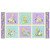 Blank Quilting Hoppy Easter Blocks 24 Panel Yellow