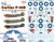 Superscale USA Curtiss P-40Ks Decals