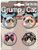 Ata-Boy Grumpy Cat Assortment #1 Set of 4 1.25" Collectible Buttons