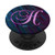 H Purple Rectangle Polygon Geometric Initial Monogram Letter PopSockets Grip and Stand for Phones and Tablets
