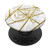 H Yellow Geometric White Abstract Initial Monogram Letter PopSockets Grip and Stand for Phones and Tablets