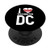 Love Washington DC Flag Monument Vintage Gift PopSockets Grip and Stand for Phones and Tablets
