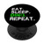 Dino I Eat Sleep Dino Repeat I Funny Dinosaur Gift Ideas PopSockets PopGrip Swappable Grip for Phones   Tablets