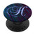 H Blue Rectangle Polygon Geometric Initial Monogram Letter PopSockets Grip and Stand for Phones and Tablets