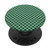 Green Blue Cute Retro Vintage Tennis Player Racket Ball Gift PopSockets Grip and Stand for Phones and Tablets