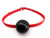 M2M Ball Gag Biothane Rubber Red 6_3 Ounce