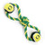 Pet Goods Manufacturing Oregon Ducks Double Ball with Dog Toy Rope