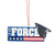 Midwest CBK 3 x 1 US Air Force Service Uniform Cap Resin Ornament