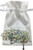 First Holy Communion Angel Wings Rosary Metal Crucifix and Center with Gift Bag