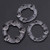 Tamama Stretch Bands Waterproof 3pcs Silicone Exercise Training Ring