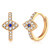 VACRONA Evil Eye Huggie Hoop Earrings 18k Gold Plated Small Evil Eye Earring White Blue CZ Evil Eye Dainty Huggy Earrings for Women Ear Cuff Gift for Her VACRONA Evil Eye Huggie Hoop Earrings 18k Gold Plated Small Evil Eye Earring White Blue CZ Evil Eye Dainty Huggy Earrings for Women Ear Cuff Gift for Her