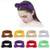 habibee 8 Pcs Headbands for Women Elastic Headbands Knot Turban Hairband Fashion Hair Accessories
