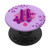 Pink   Purple Butterfly Letter H Initial Monogram PopSockets Grip and Stand for Phones and Tablets