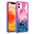 DISNEY COLLECTION Clear iPhone 12 Mini Case Stitch for Help Pink Blue Cute Slim TPUPC Bumper Shock Absorption iPhone 12 Mini 5G Cover 5_4 inch 2020 Released