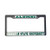 Michigan State University Alumni Black Plastic License Plate Frame For Front Back of Car