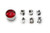 Fox Run 3605 Linzer Cookie Cutter Set, 6-Piece, Stainless Steel