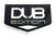 Chrome Black Dub Edition Direct 3D Decals Emblems Replacement for Hood Trunk   Fender