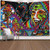 Trippy Tapestry Wall Hanging Psychedelic Tapestry Surreal Abstract Hippie Tapestries for Dorm Bedroom Living Room Asthetic Room Decor 51_2 X 59_1 Inches