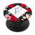 Personalized Monogram Initial Letter F Floral Gift PopSockets Grip and Stand for Phones and Tablets