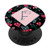 Personalized Monogram Initial Letter F Floral Gift PopSockets Grip and Stand for Phones and Tablets