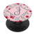 Personalized Monogram Initial Letter J Rose Pink Floral Gift PopSockets Grip and Stand for Phones and Tablets