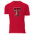NCAA Texas Tech Red Raiders Mens Sueded Short Sleeve Tee Red X-Large