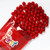 Red Cherry Fruit Sours Chewy Candy Balls 2LB Bag