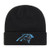 OTS NFL Carolina Panthers Youth Raised Cuff Knit Cap Team Color Youth