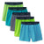 Fruit of the Loom Boys Boxer Shorts Knit - 5 Pack - Assorted Small