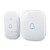 Wireless Doorbell  Waterproof Door Bells   Chimes  Over 1000-Foot Range 52 Door Bell Chime 4 Volume Levels with LED Flash  Wireless Doorbells for Home  Waterproof Model C MBlack White