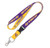 NBA Los Angeles LA Lakers One Inch Lanyard with Detachable Buckle