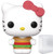 Pop Sanrio Hello Kitty - Hello Kitty Kawaii Burger Shop Pop Vinyl Figure Includes Compatible Pop Box Protector Case