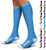 SB SOX Compression Socks 20-30mmHg for Men   Women - Best Stockings for Running Medical Athletic Edema Diabetic Varicose Veins Travel Pregnancy Shin Splints BlueWhite Medium