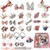 42 Pcs Baby Girls Hair Clips Cute Mini Hair Bows Baby Elastic Hair Ties Hair Accessories Gift Set Ponytail Holder Hairpins Set For Infant Baby Little Girls Toddlers Kids