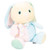 First & Main Sweet Rabbit The Multicolored 6 x 9 inch Polyester Plush Teddy