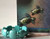 Smiling Wisdom - Sea Turtle Grief Get Well Gift Set - Turtle Back Stretch Fashion Turquoise Bracelet - Time Heals All Things Greeting Card Message for Her Girl Teen Woman - Sympathy - Blue