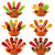 202 Pieces Thanksgiving Pumpkin Turkey Making Kit Large Thanksgiving Make A Turkey Craft Turkey Pumpkin Decoration Turkey Decor Kit for Kids DIY Autumn Fall Thanksgiving Harvest Home Decor