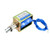 uxcell DC 24V 25N 10mm Stroke Pull Push Type Open Frame Solenoid Electromagnet Linear Motion JF-1039B
