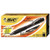 BIC BU3 Retractable Ballpoint Pen, Bold, 1.0mm, Black