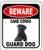 Beware Cane Corso Guard Dog Aluminum Composite Outdoor Sign 8_5 x10