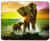 Elephants Personalized Mouse Pad Anti-Slip Rectangle Gaming Mouse Pads