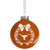 FOCO NCAA Wreath Glass Ball Christmas Tree Ornament-2 58-Texas Longhorns