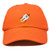 DALIX Rocket Hat Space Dad Caps Embroidered Cap Cotton Hats NASA in Orange