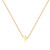 MONOOC Tiny B Initial Necklace 14K Gold Plated Dainty Small Lowercase Initial Letter Necklace Cute Minimalist Delicate Alphabet Initial Necklaces Monogram Pendant Letter Necklaces for Little Girls
