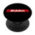 Riddim Text in a Red Box for the EDM Lovers PopSockets PopGrip Swappable Grip for Phones   Tablets