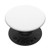 White - Neutral Blank - Plain Solid Color PopSockets PopGrip Swappable Grip for Phones   Tablets
