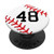 Baseball Number 48 Jersey Uniform Gift Player Gift for Boys PopSockets Grip and Stand for Phones and Tablets