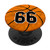 Basketball Number 66 B-Ball Player 66th Birthday Gift Zx PopSockets Grip and Stand for Phones and Tablets