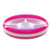 OXO Tot Divided Plate with Removable Training Ring and Dipping Center-Pink