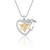FUSTMW RN Necklace Registered Nurse Gifts Nurse Pendant Necklace RN Jewelry Gifts for Nurses Caduceus Stethoscope Gifts RN Necklace